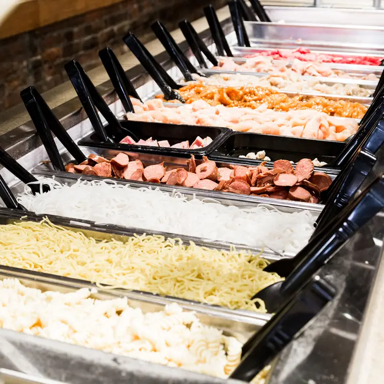 Create Your Own Stir Fry Fresh Bar - bd's Mongolian Grill - Toledo, Toledo, OH