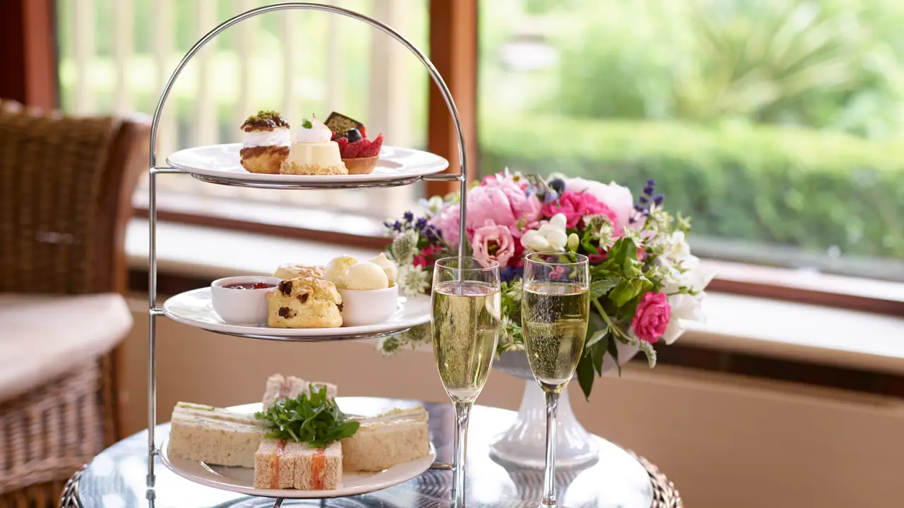 Afternoon Tea at The Montagu Arms Hotel, Brockenhurst, Hampshire