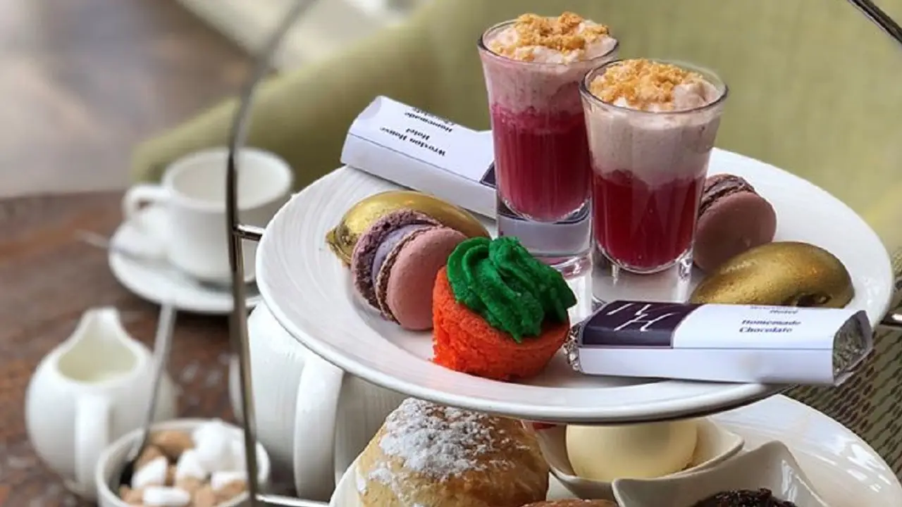 Afternoon Tea at Wroxton House, Banbury, Oxfordshire