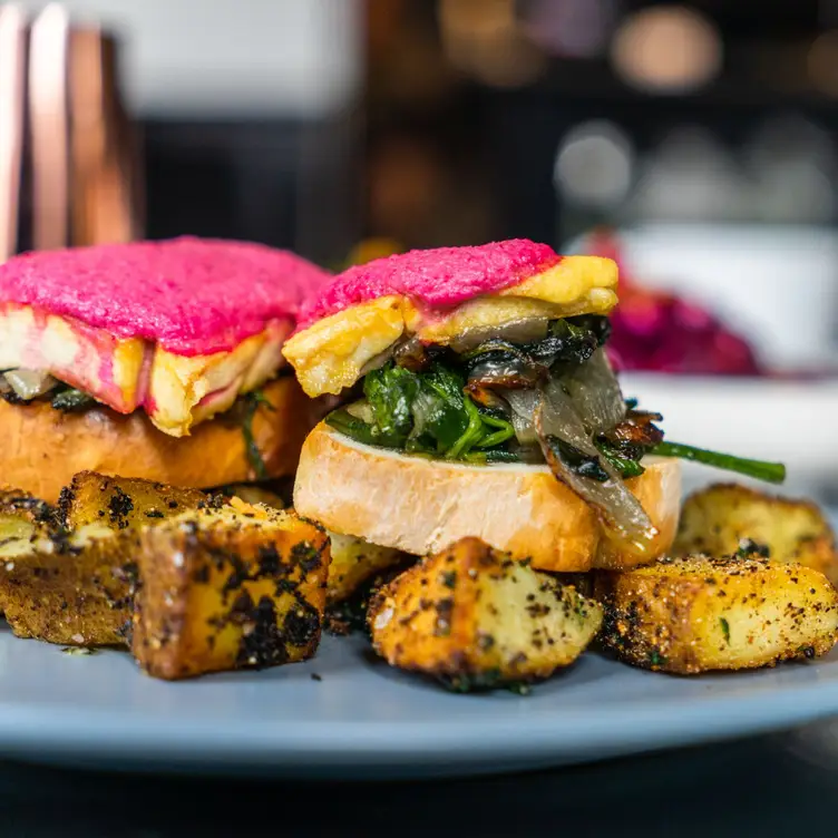 Pink Benedict - The Vanitea Room a Tea Salon and Eatery, Ottawa, ON