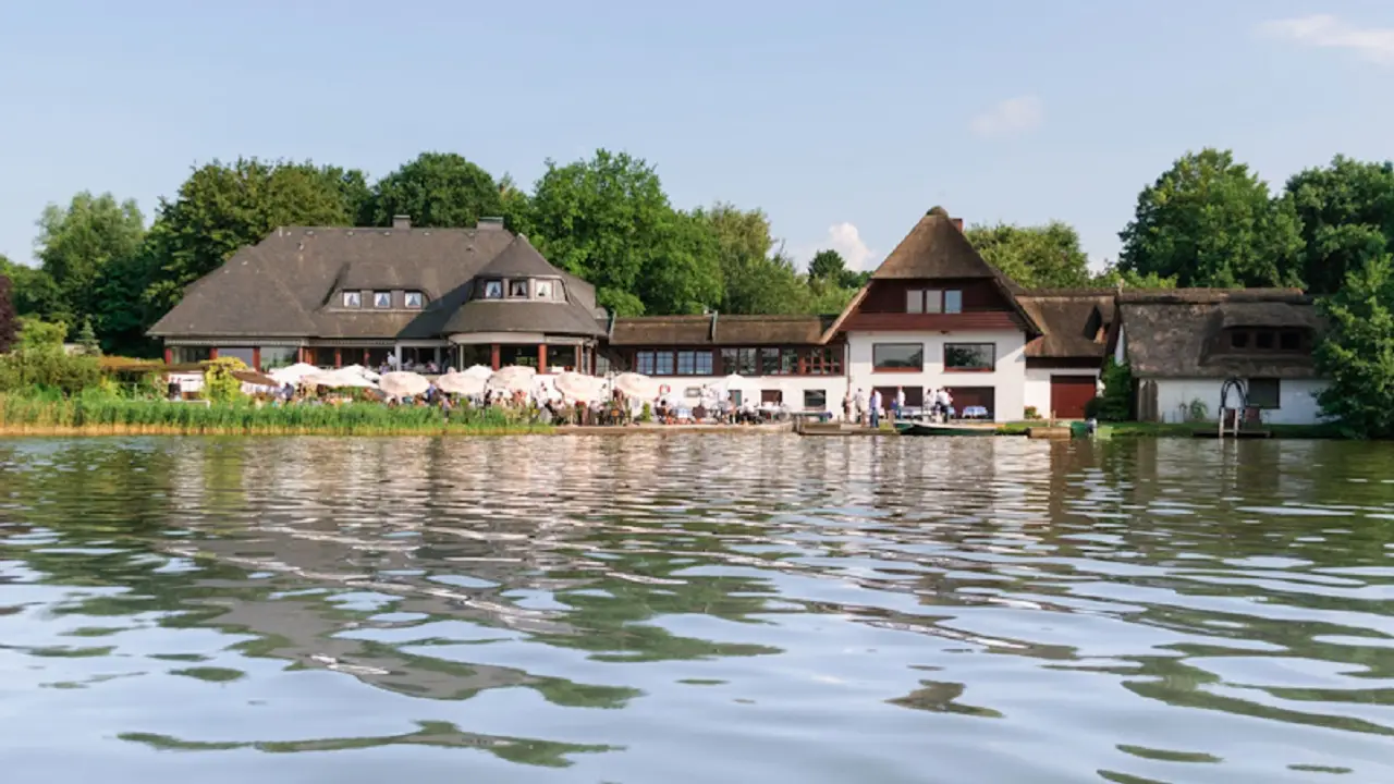 Bootshaus der Fischerklause, Lütjensee, SH