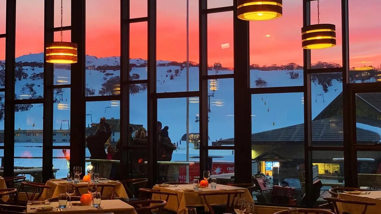 The Dining Room at the Man from Snowy River Hotel, Perisher Valley, AU-NSW