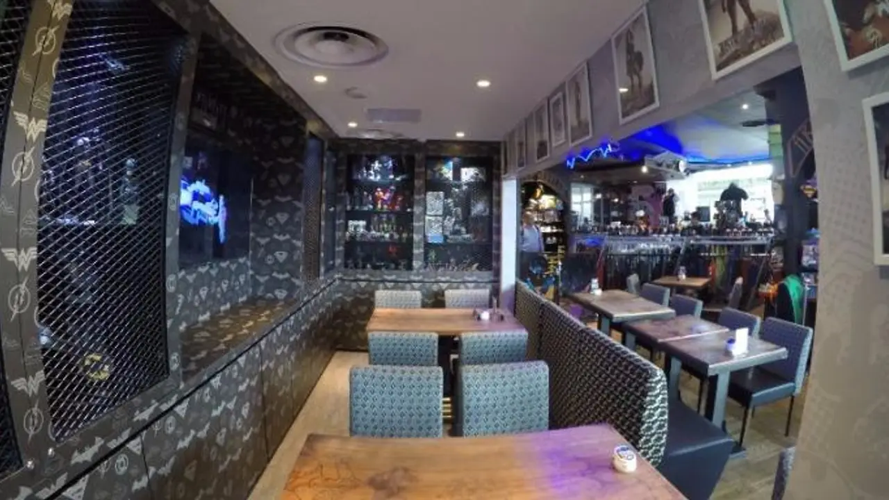 DC Comics Super Heroes Cafe - The Shoppes at Marina Bay Sands, Singapore, 