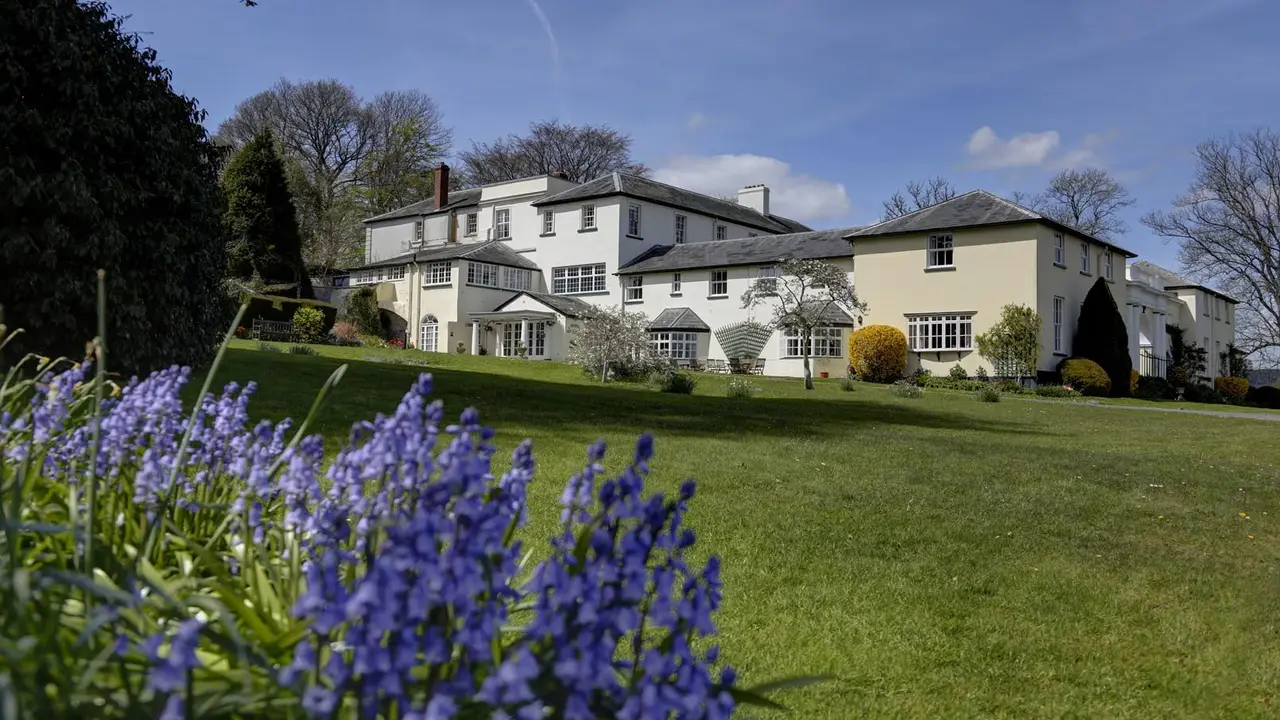 Courtyard Restaurant at The Lord Haldon Hotel Devon Dunchideock