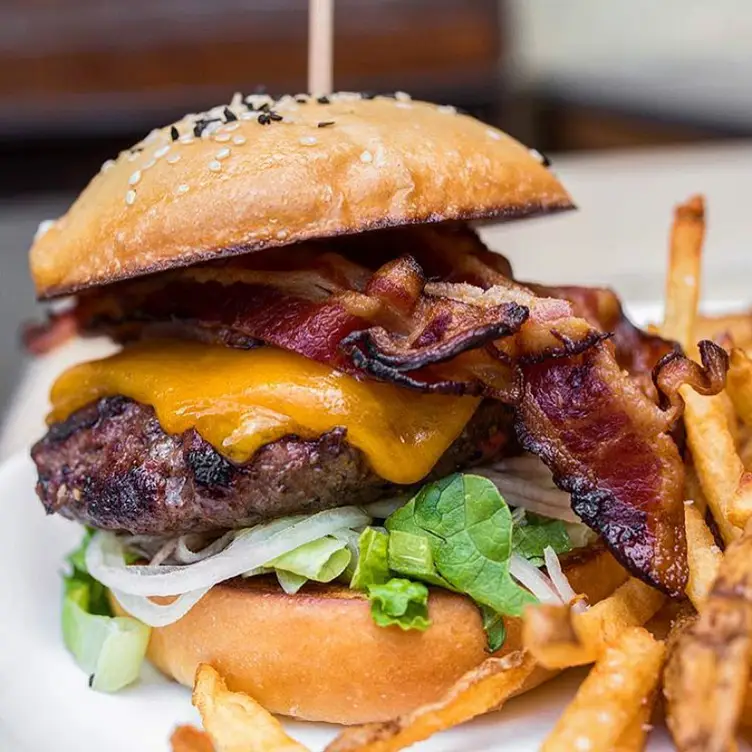 Wood Grilled Burger - Black's Bar & Kitchen, Bethesda, MD
