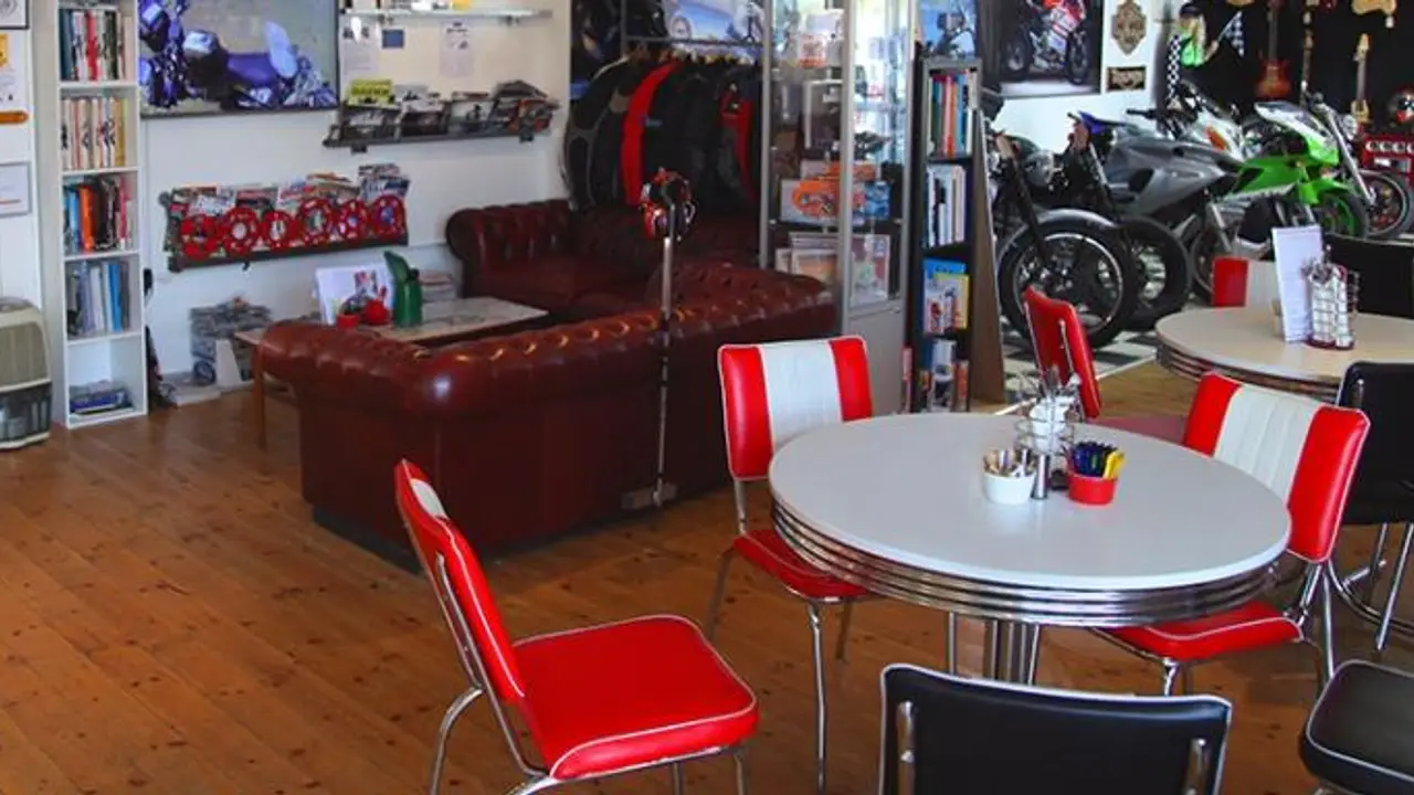 Chequered Flag Cafe, Liskeard, ENG