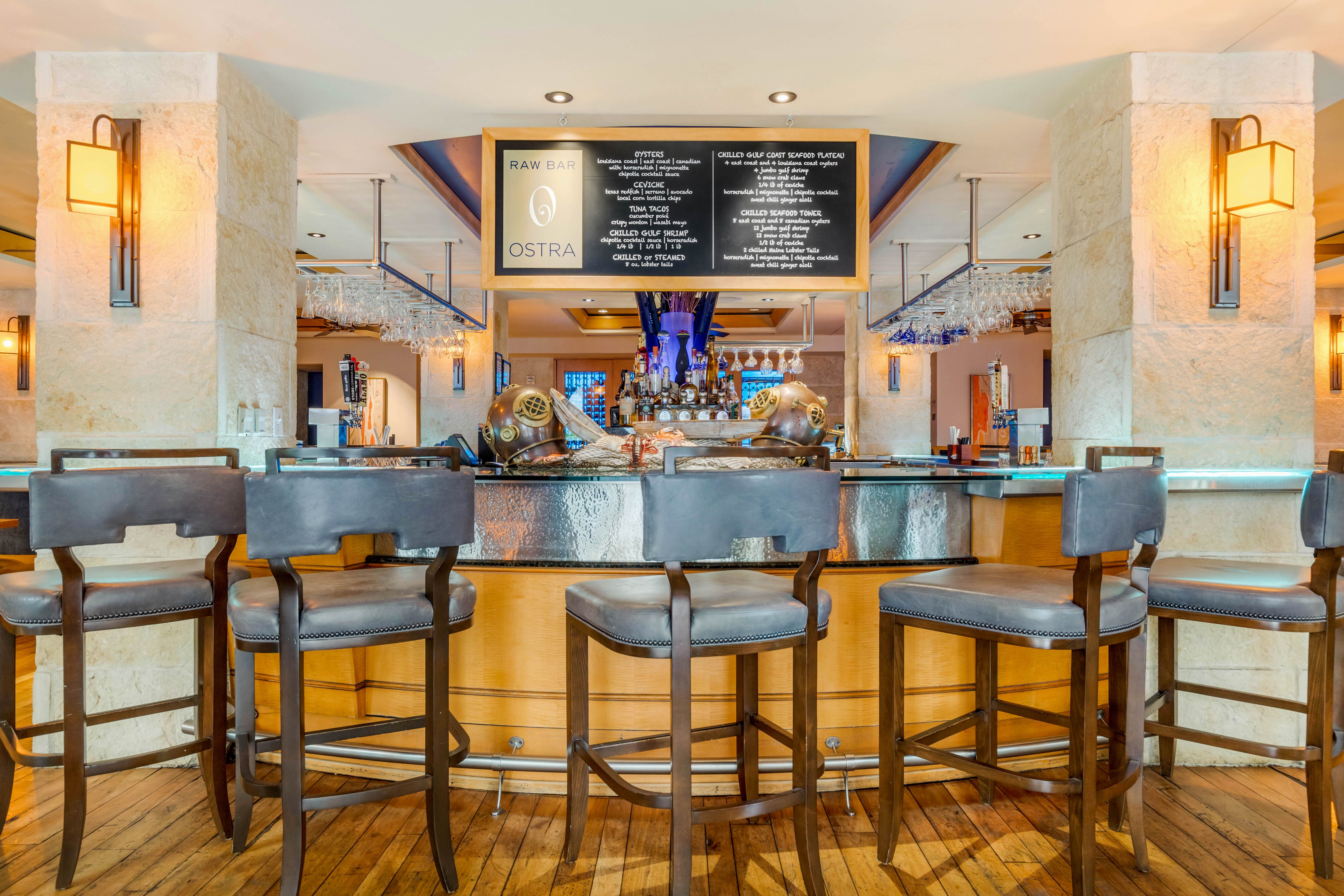 Ostra at Mokara Hotel & Spa interior