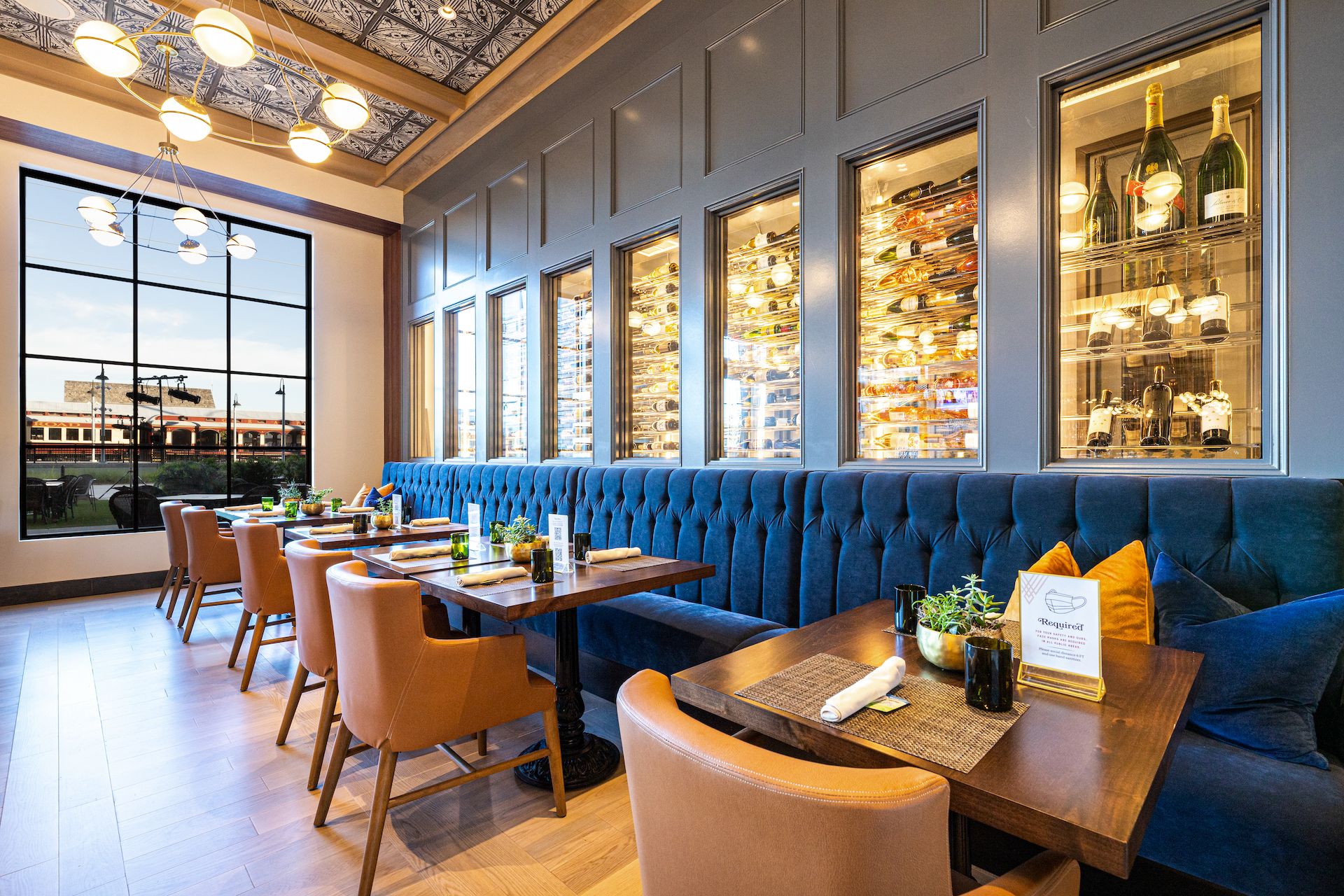 Bacchus Kitchen + Bar interior