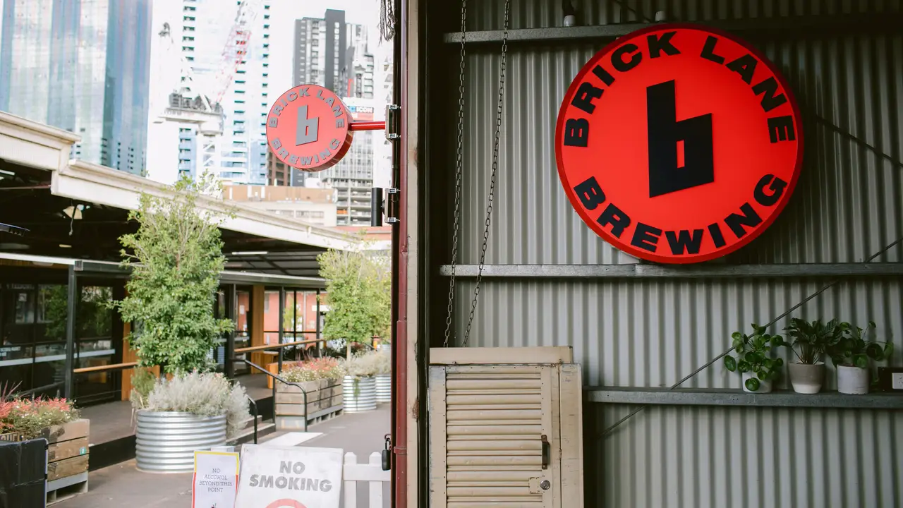 Brick Lane Tap Room at QVM, Melbourne, AU-ACT