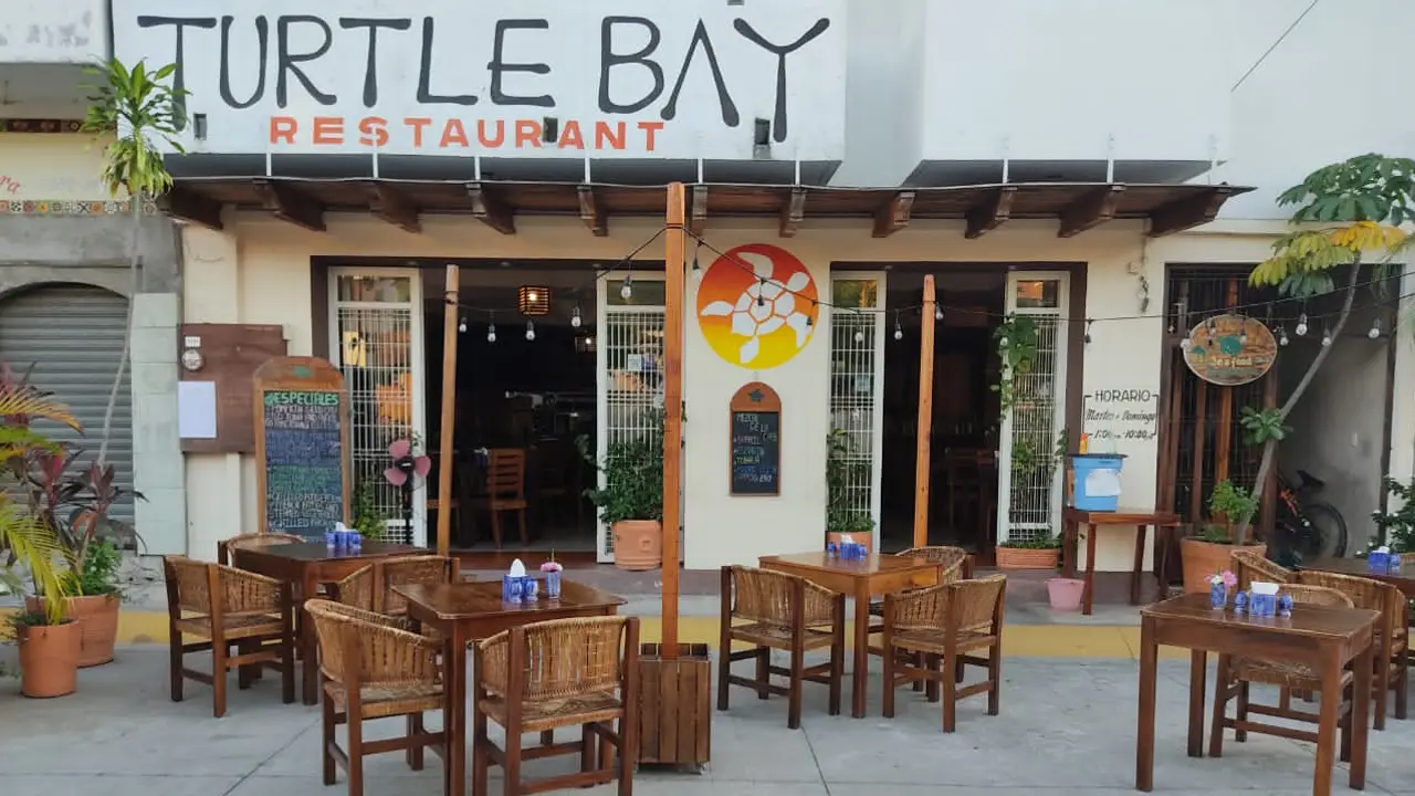 Turtle Bay Restaurant, Puerto Escondido, Oaxaca