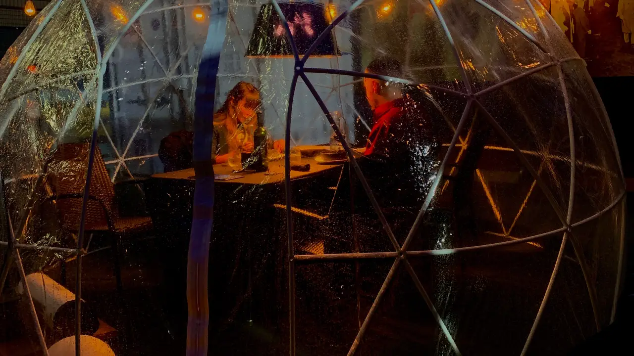 The Bubble at Curious Cafe, Kelowna, BC