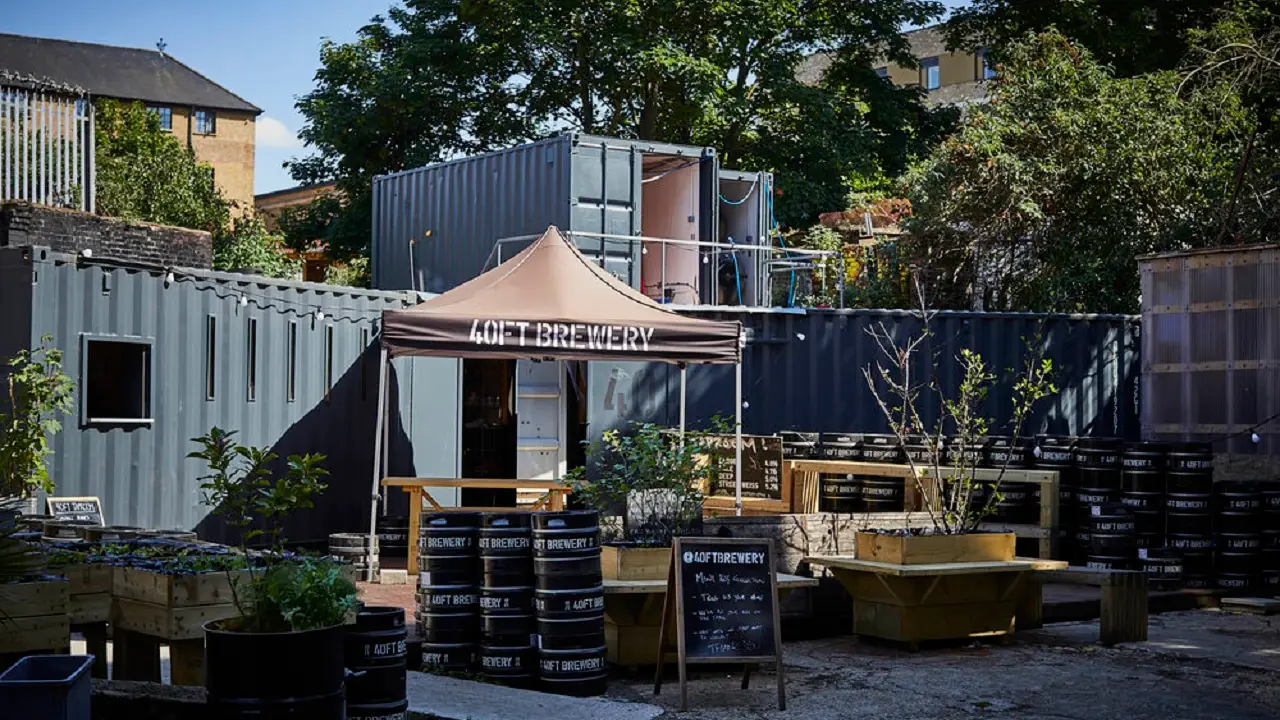 40FT Brewery Taproom, London, England
