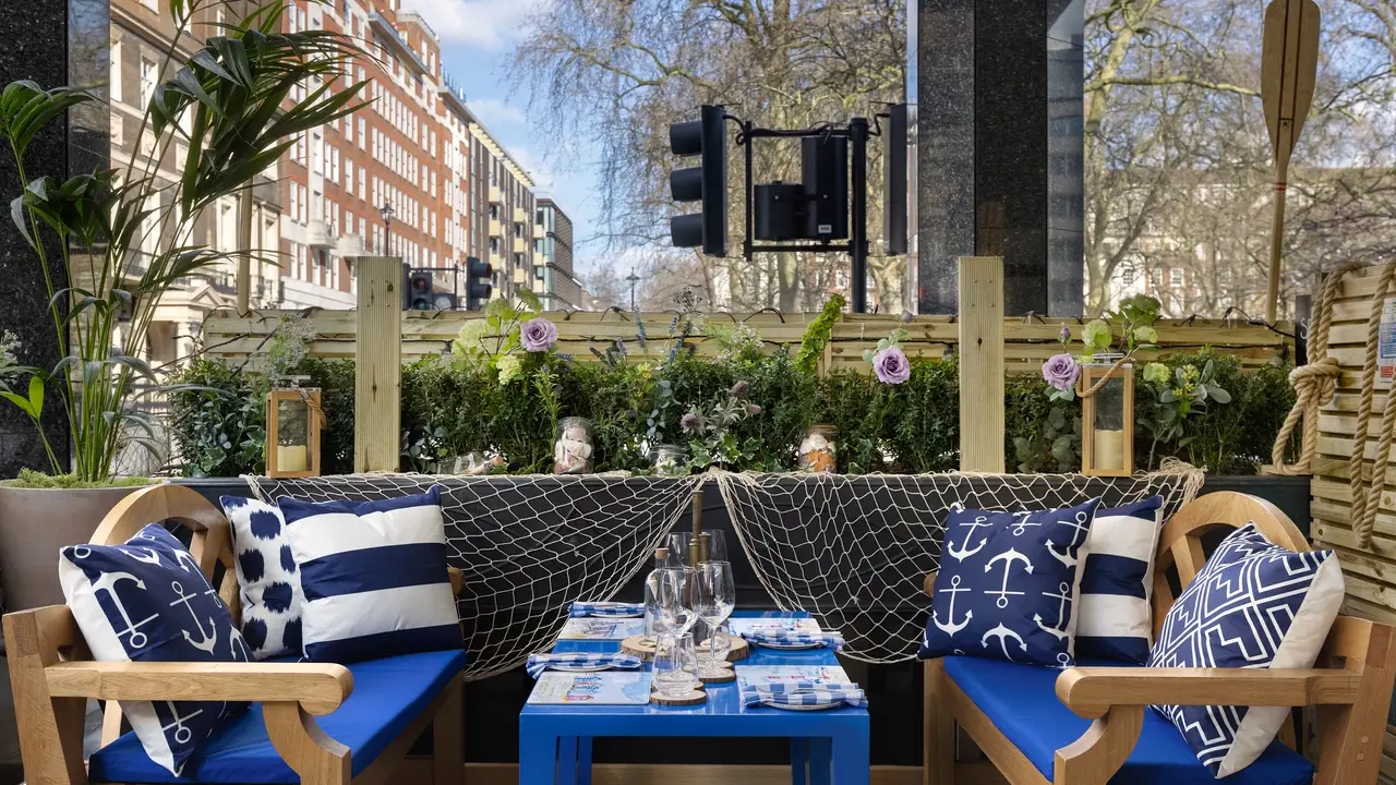 Pop Up Summer Terrace at The Churchill, London, UK