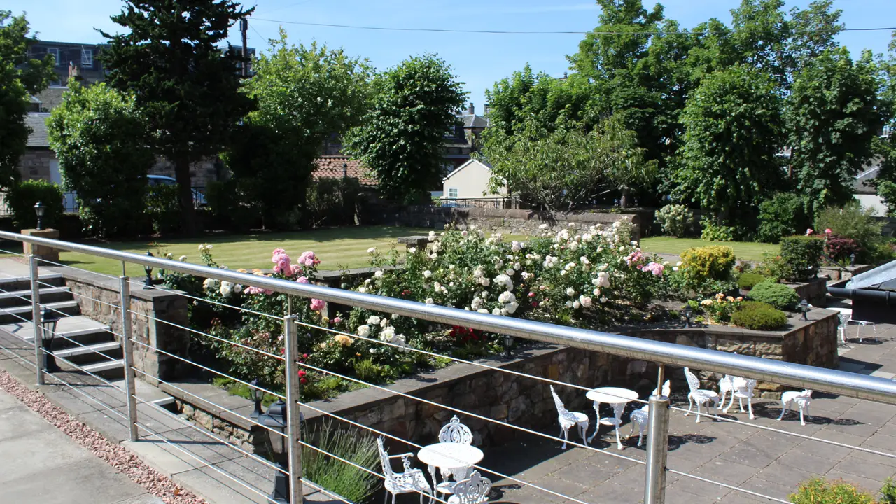 Beer Garden at Best Western Scores Hotel, St Andrews, Fife