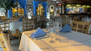 Una foto del restaurante Santorini