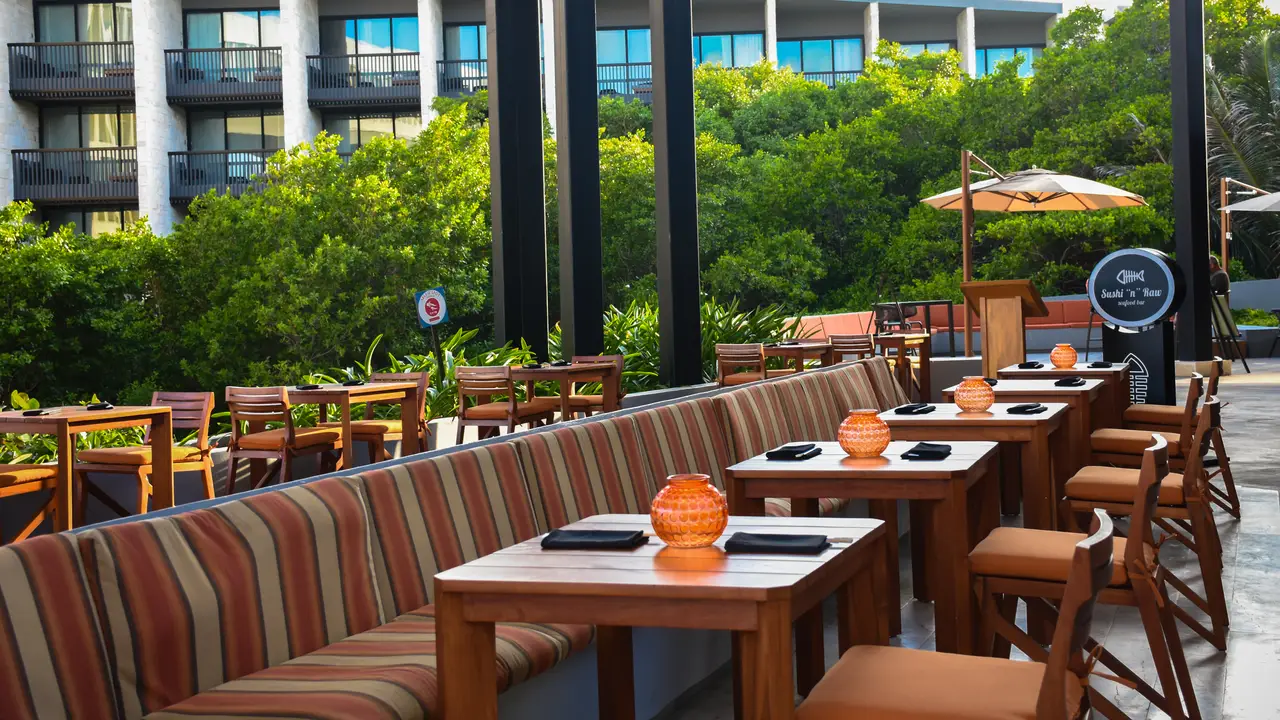 Discover a unique oceanfront sushi bar in Playa - Sushi n´ Raw Bar - Grand Hyatt Playa del Carmen ROO Playa del Carmen