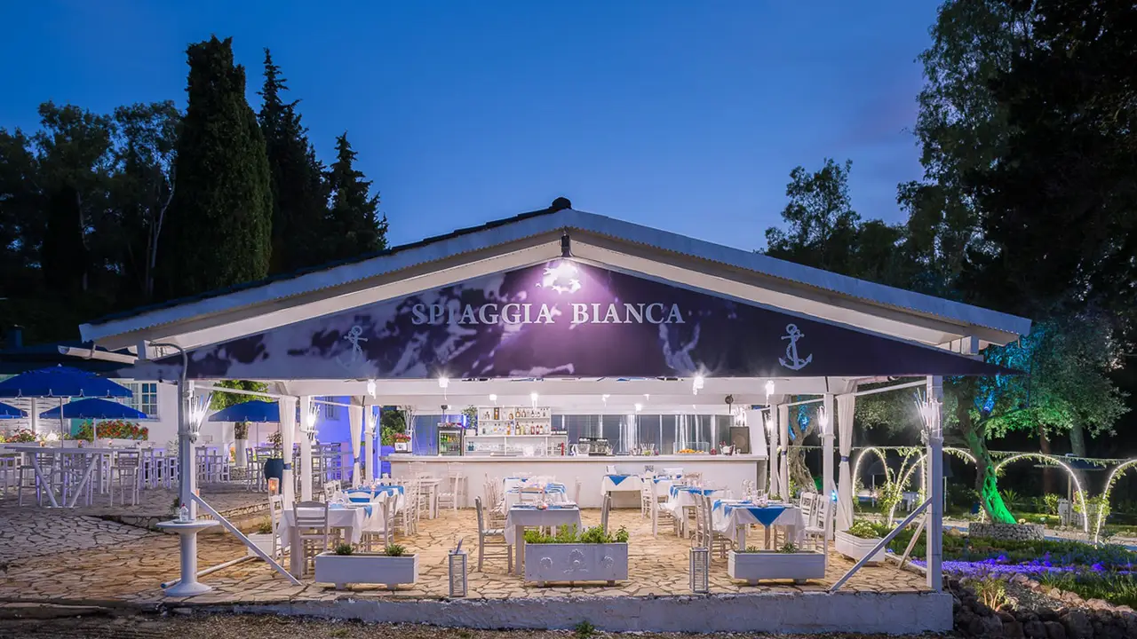 Spiaggia-bianca- - Spiaggia Bianca Seafood Restaurant, Dassia, 