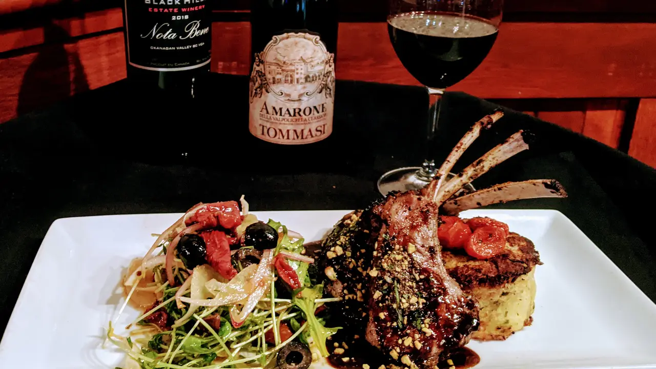 Chef's Choice Grilled Lamb Lollipops  - Capones Italian Kitchen, Sun Peaks, BC