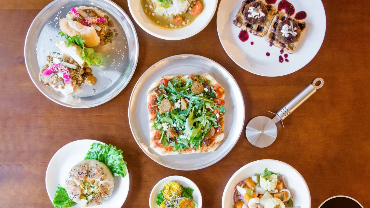 Table for two - CORE, vegan market & bistro, Safety Harbor, FL