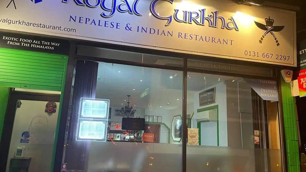Royal Gurkha Nepalese and Indian Restaurant, Edinburgh, Midlothian