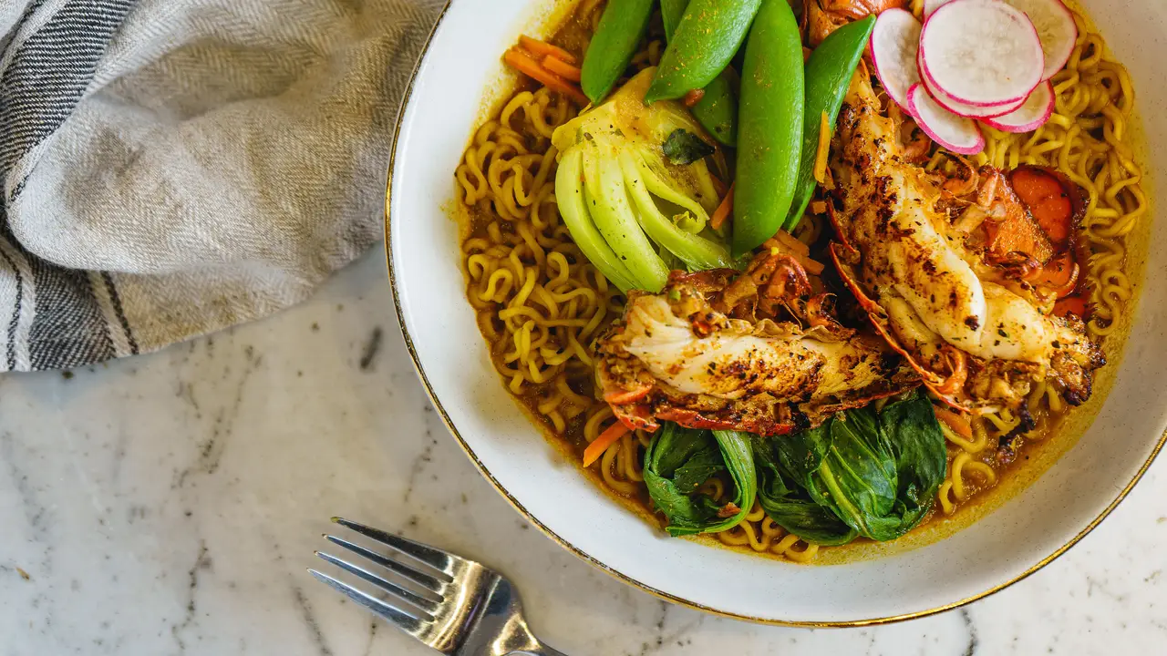 Lobster Miso Ramen Bowl - Park + Cherry by Chef Phillip Dewayne，TNMemphis