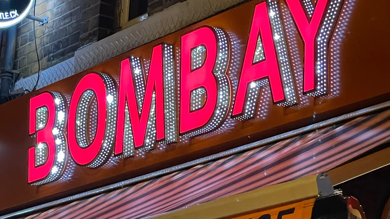 Building Sign  - Bombay Eating House, London, 