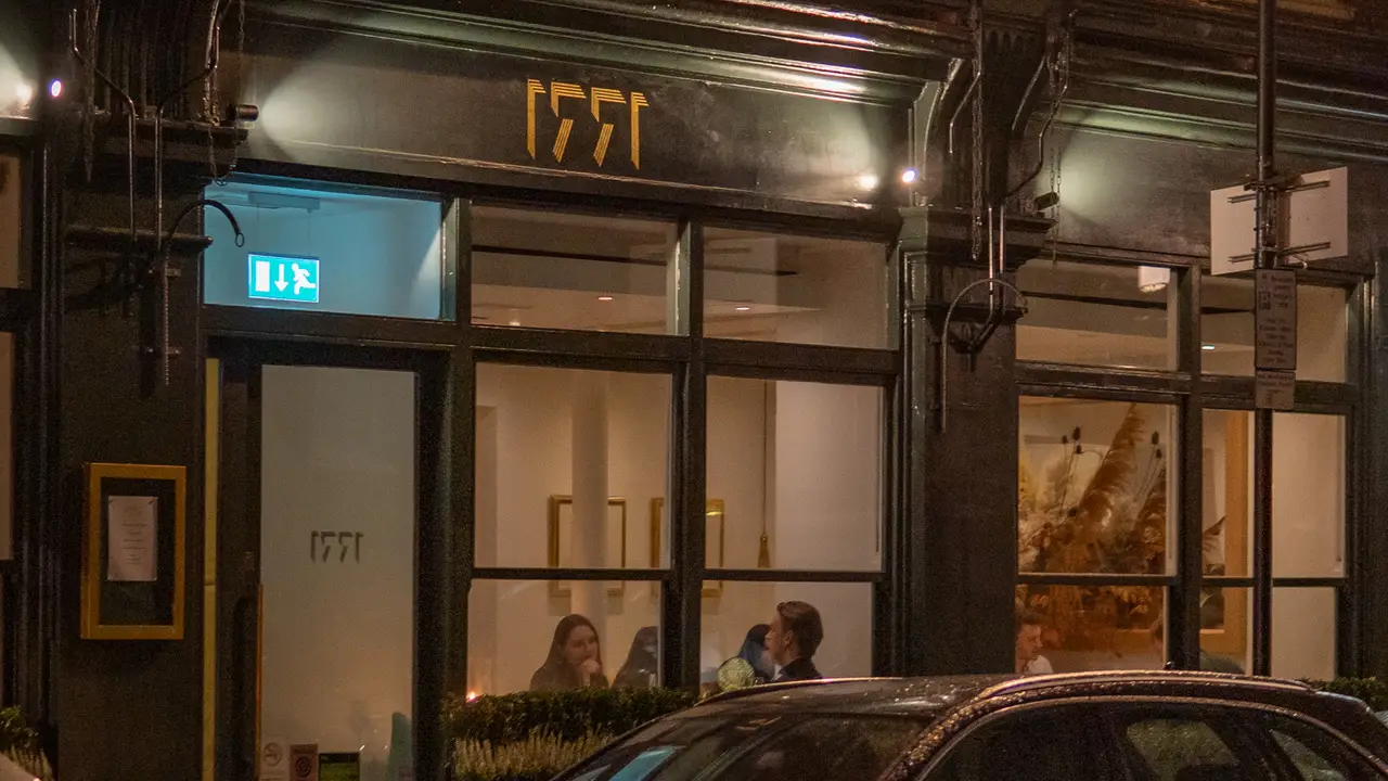Exterior view of 1771 at night - 1771 Restaurant, London, Greater London