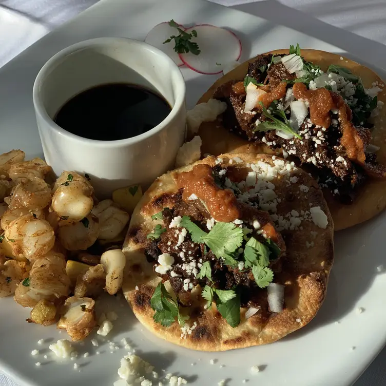Beef Cheek Birria Tacos - Lucy's - University of Alaska Anchorage, Anchorage, AK