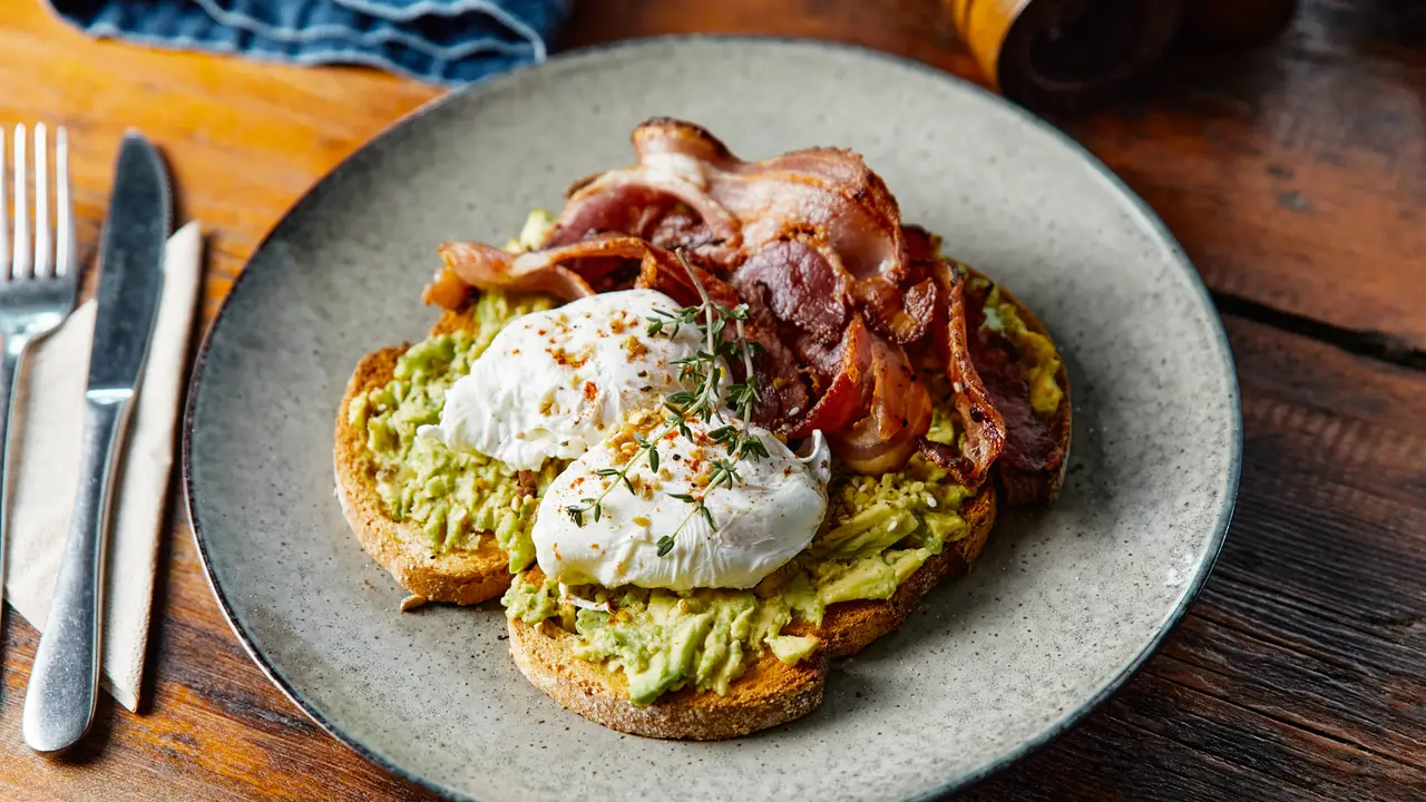 Barely Adultin' - Avo + Bacon + Eggs - Earth Village Cafe, Melton, AU-VIC