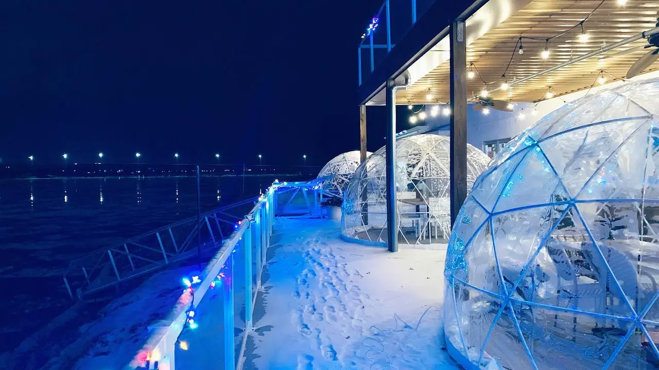 The Paddle Trap Dining Igloos, Mandan, ND