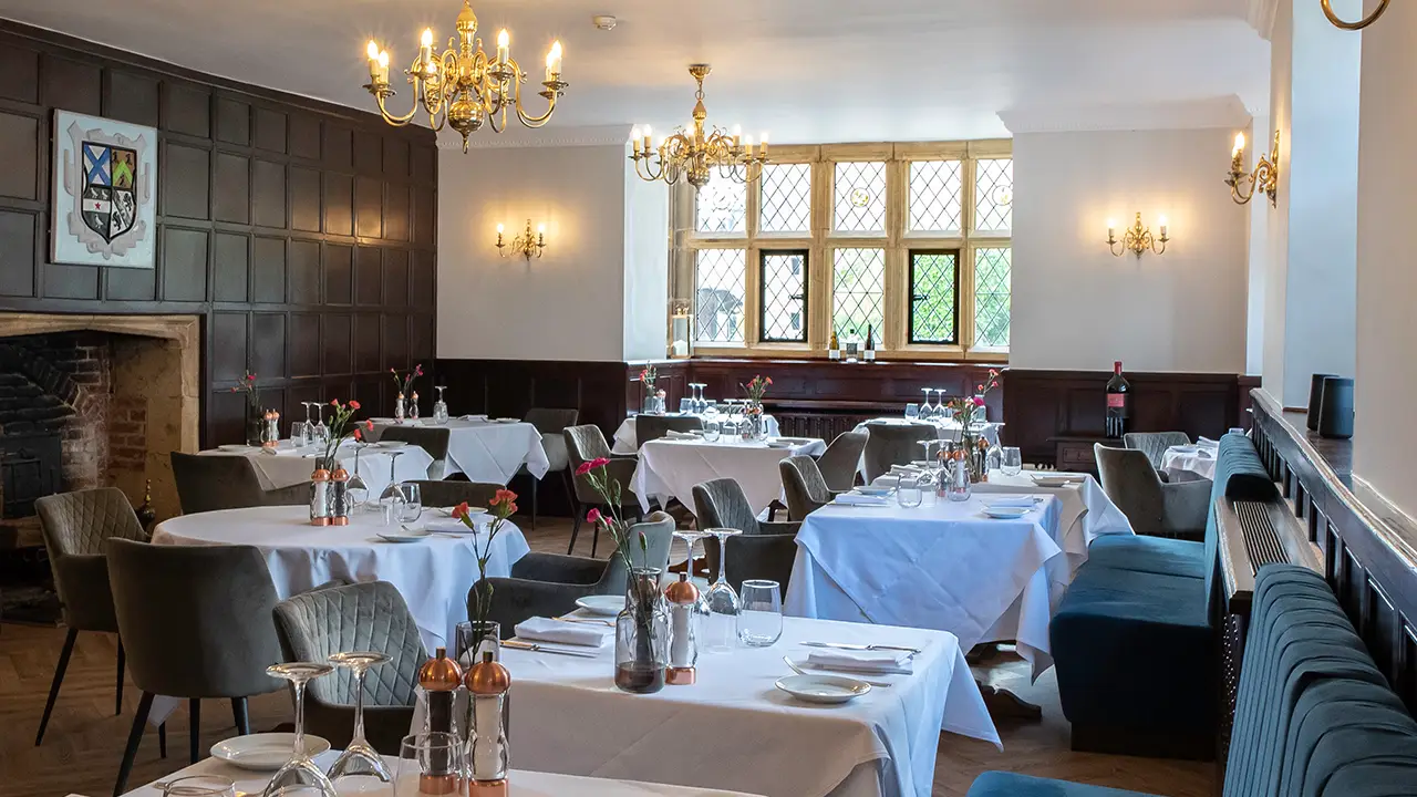 A panelled hall with period features &amp; chandeliers - Tempest, Evesham, Warwickshire