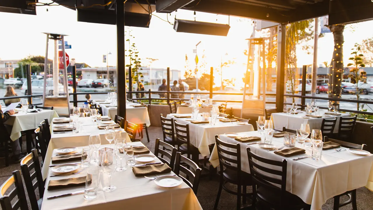 Open air patio 7 days per week! - CEVASCO'S, Del Mar, CA