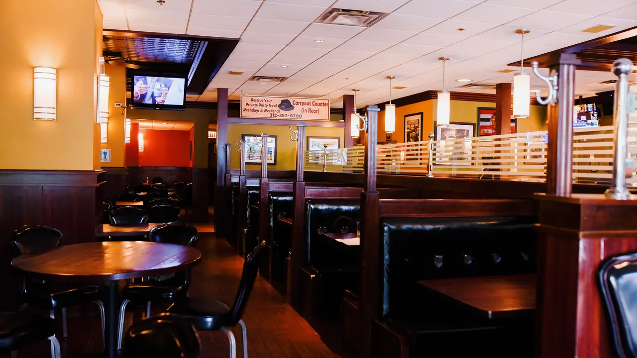 Spacious bar and dining room with fantastic patio! - Boston Blackie's, Chicago, IL
