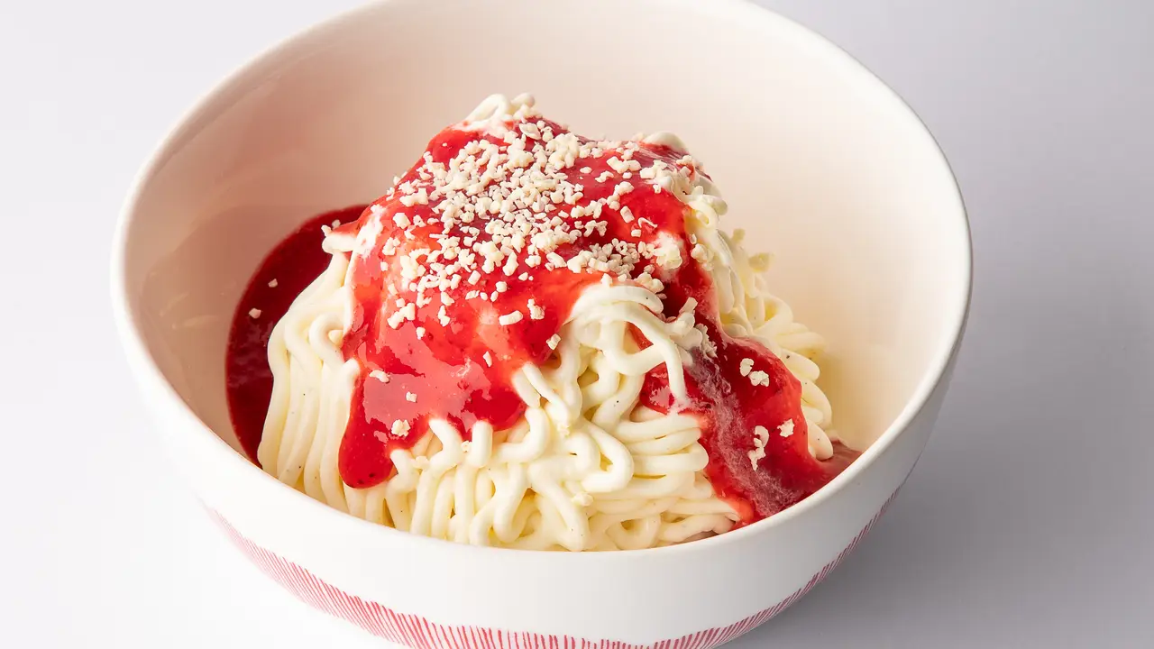 Unser geliebtes Spaghetti Eis  - Schlotzeria Grenzach, Grenzach-Wyhlen, BW