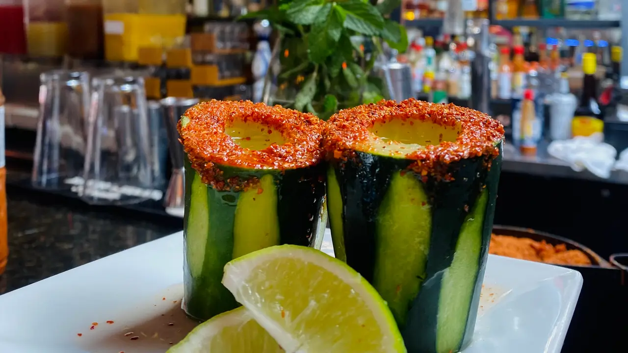 Pepino Shot  - El Zarape Mexican Cantina, San Diego, CA