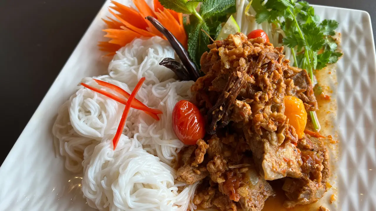 Pork rib stew in Tomato - Thai herbal sauce - Thai Lanna Cuisine, Ottawa, ON
