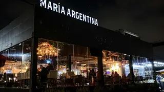 Una foto del restaurante María Argentina