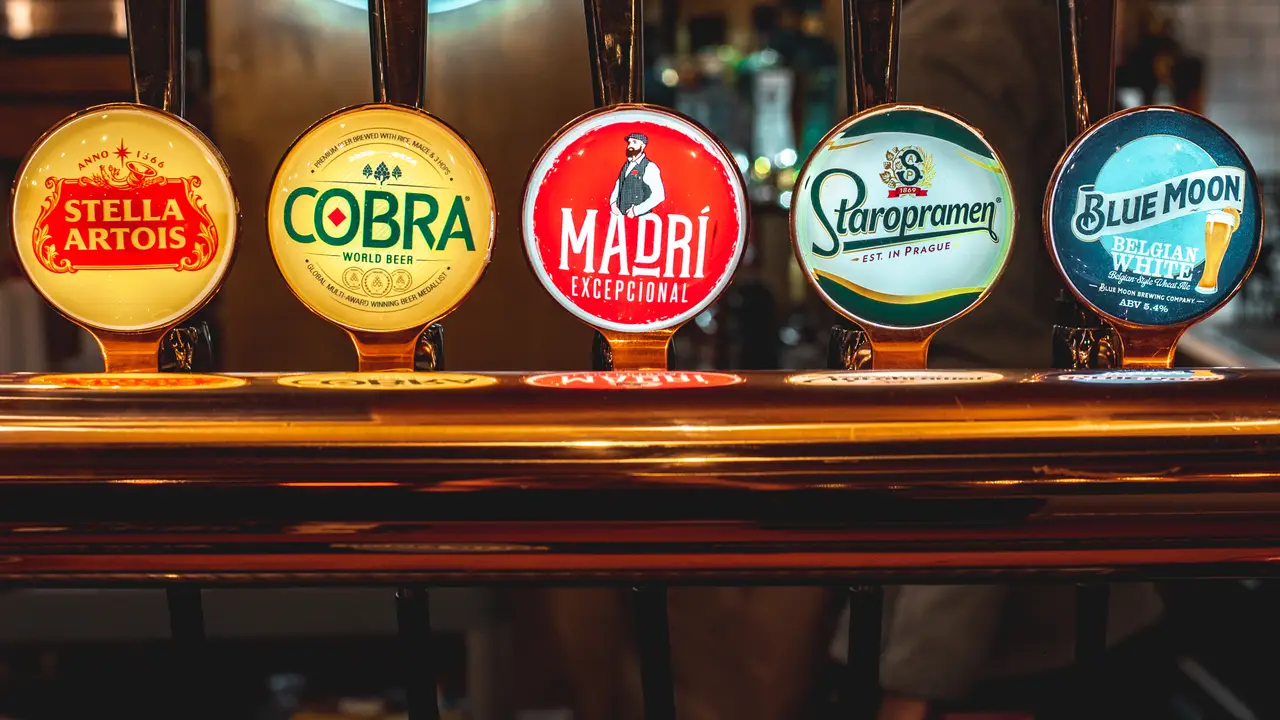 Chilled Beer on Tap - Patri Bar Northfields, London, 