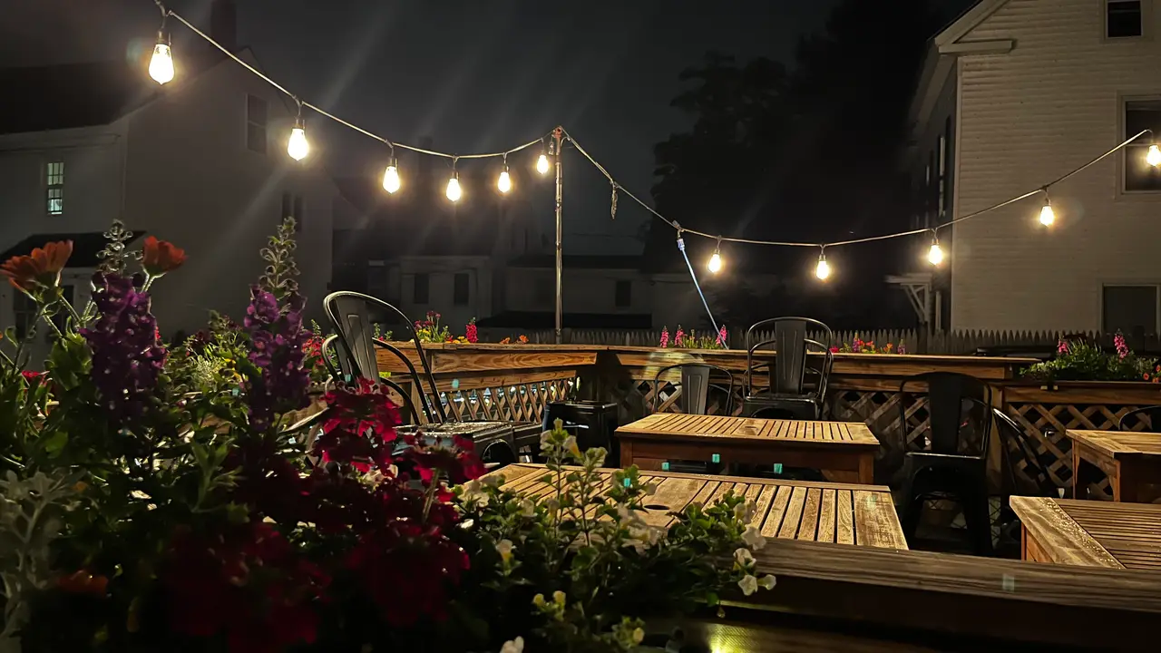 The deck is ready for a summer of magical nights! - La Boca Restaurant, Wolfeboro, NH