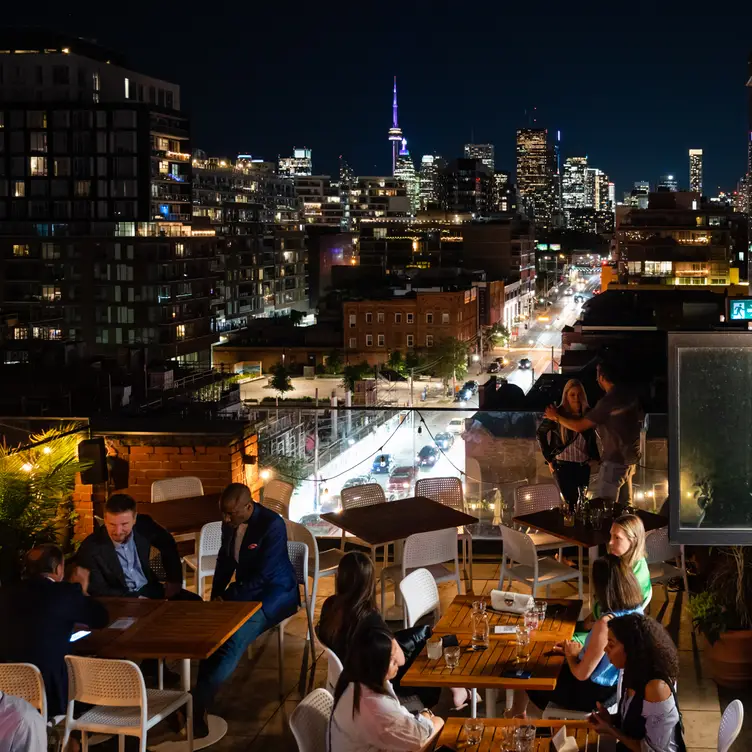 City Skyline Views - Rooftop Bar at the Broadview Hotel, Toronto, ON