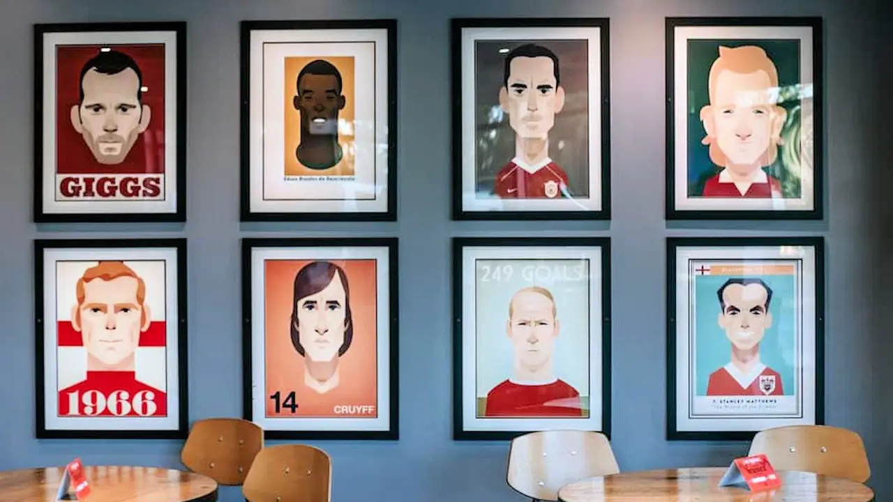 Cafe Football Old Trafford, Manchester, 