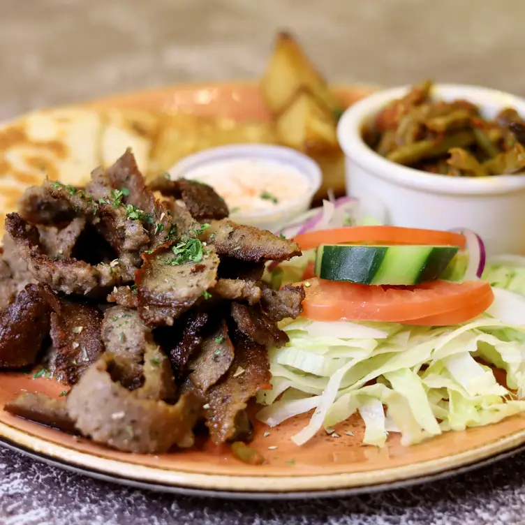 Gyro Platter - Krazy Greek Kitchen, Lake Mary, FL