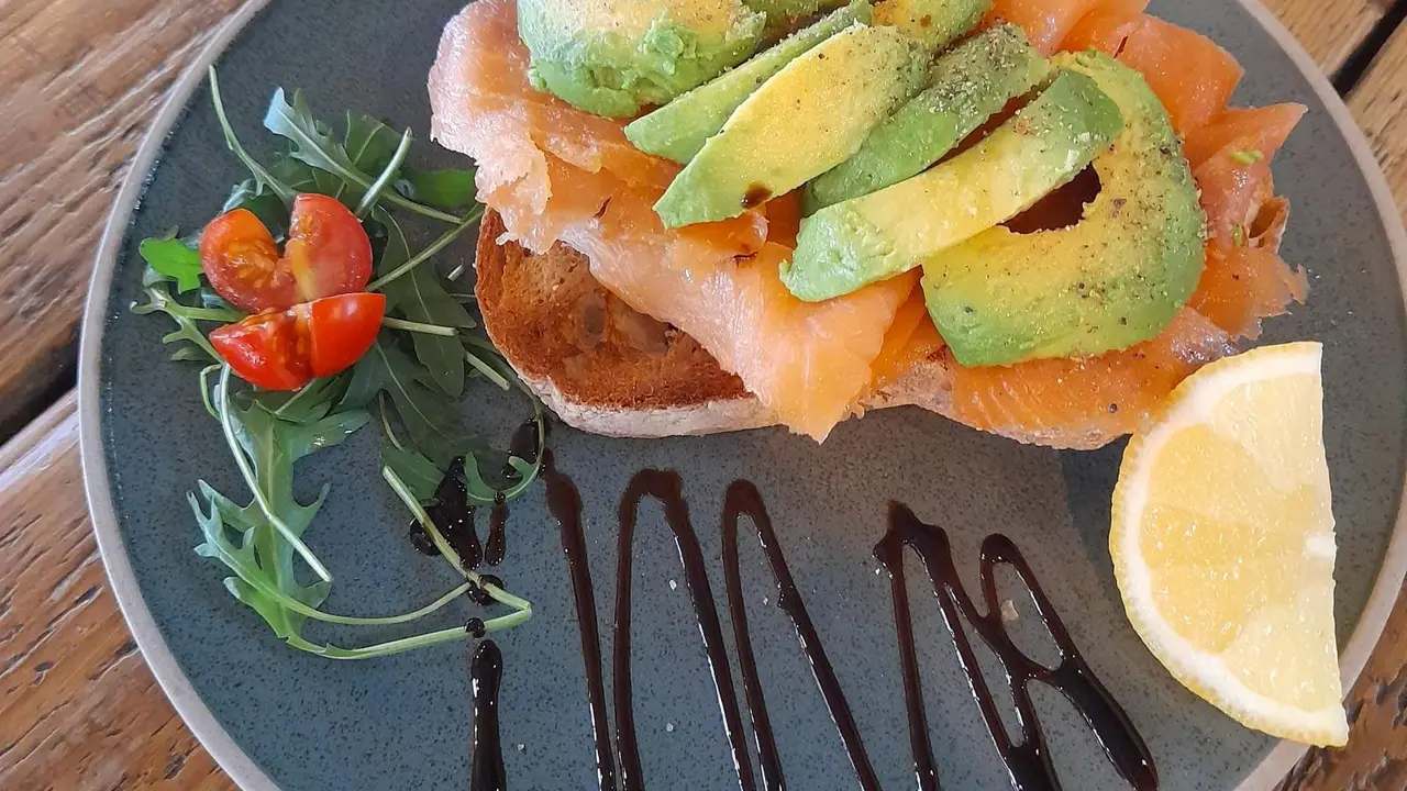 Smoked Salmon &amp; Avocado on freshly baked sourdough - Chapter Coffee Roasters and Bar, London, Greater London