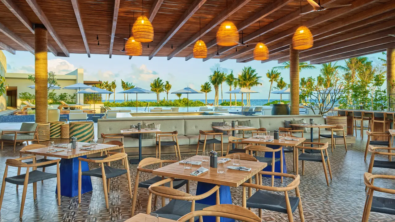Riviera Pool & Grill at The St. Regis Kanai Resort, Riviera Maya, Playa del Carmen, ROO