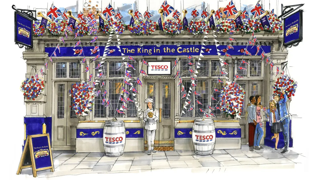 The King in the Castle - The first pub from Tesco, London, Greater London