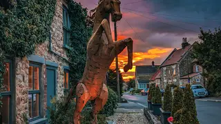 Una foto del restaurante The Black Horse