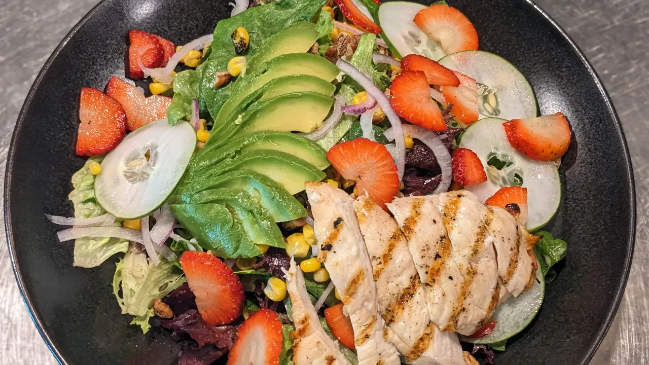 Summer Salad w/Grilled Chicken Breast - Bridge at Mill Creek, Highlands, NC