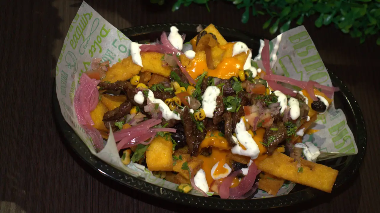 TRY OUR ONE AND ONLY LOADED FUNCHI - Salty Local Bistro, Noord, Aruba