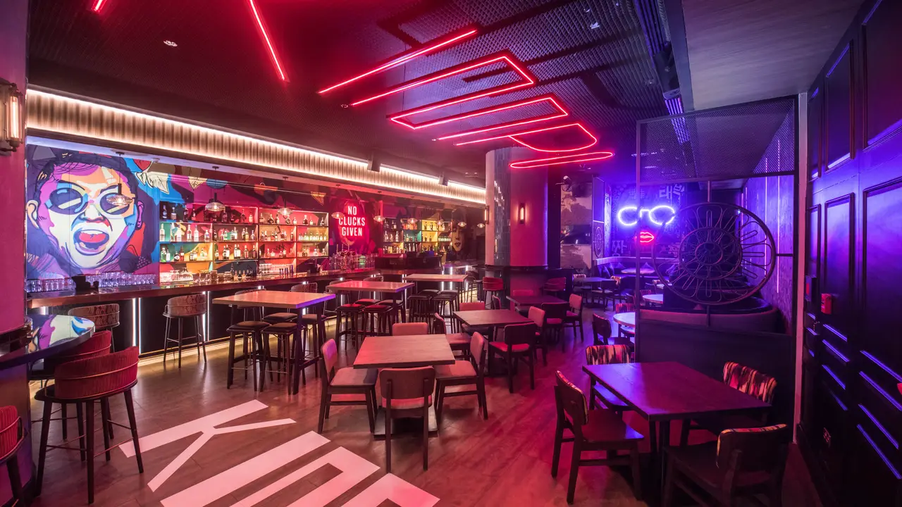 A modern Seoul-style bar at Conrad Dubai - Kimpo, Dubai, Dubai