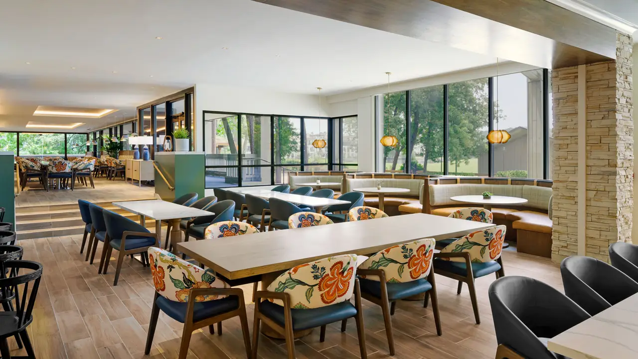 Harrison's offers great views and great cuisine. - Harrison's, The Woodlands, TX